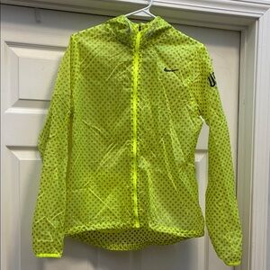 Nike Women's Bright Yellow Running Jacket